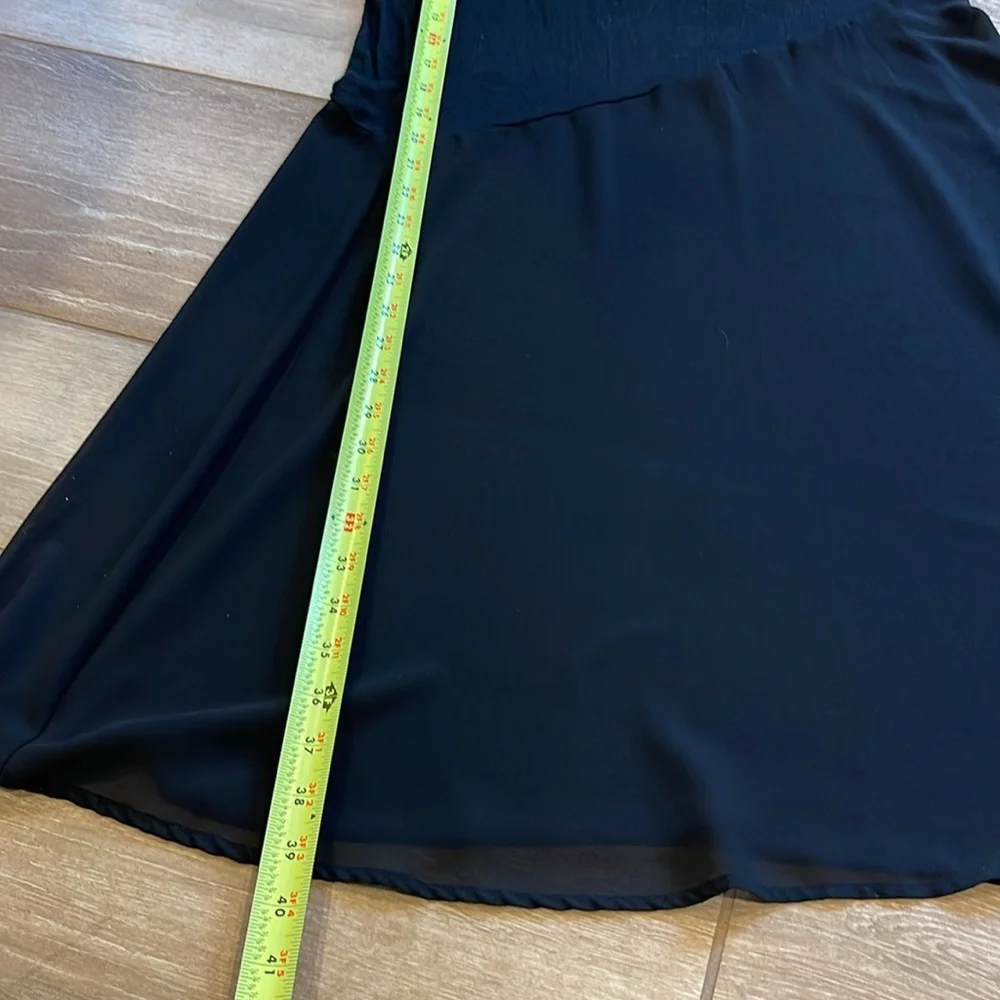 Monteau Maxi Skirt LARGE (Sheer bottom half)
